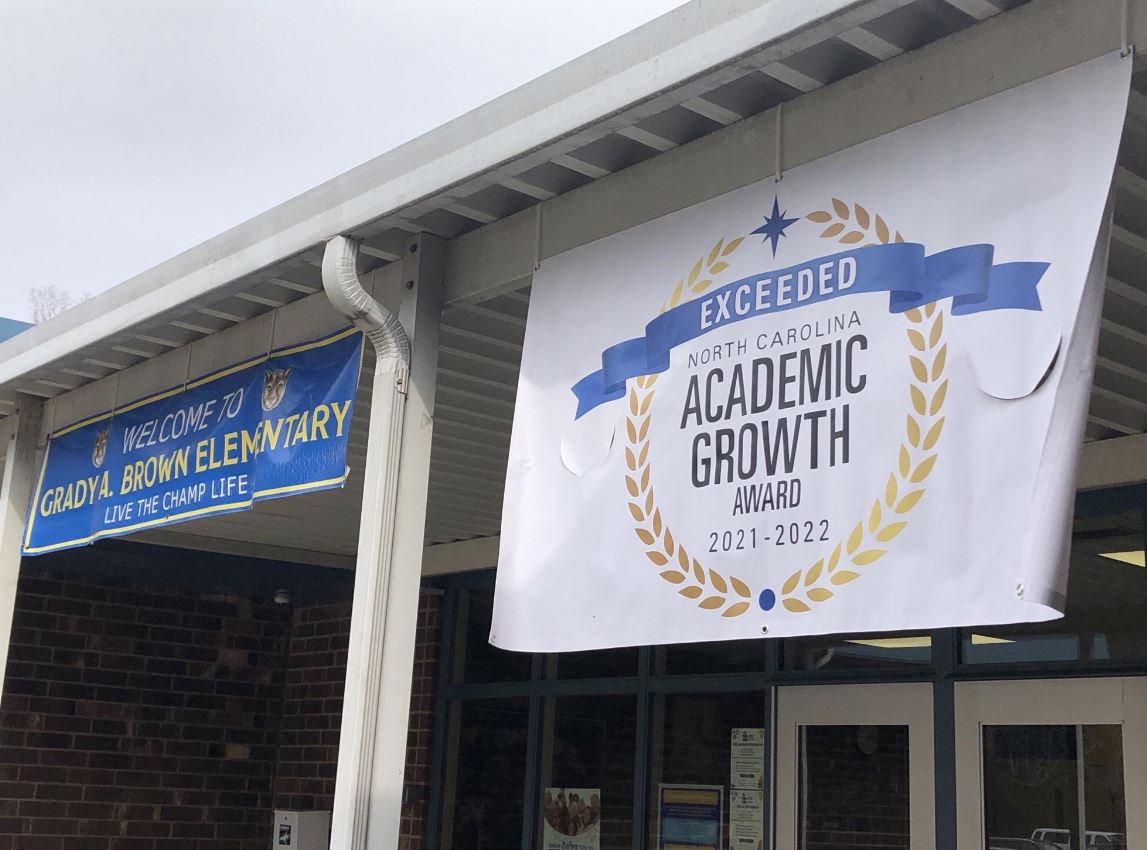 Got to put up some new hardware today at the #1! Champs work hard in the classroom and even harder to live the Champ Life. What we do here is like nowhere else. GAB, where students learn to be CHAMPS!