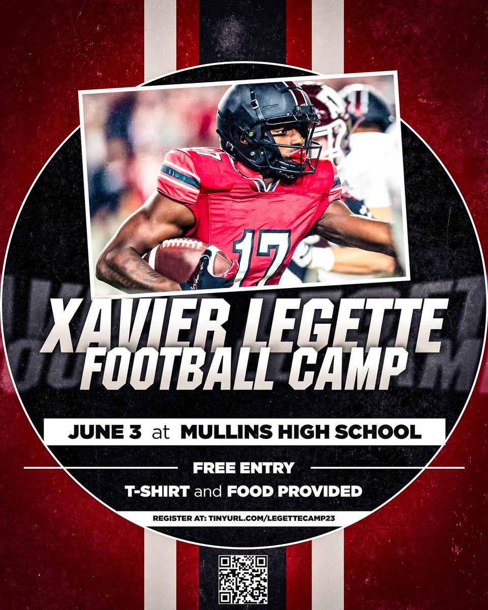 Please come out and support <a href="/XavierLegette/">Xavier Legette</a>