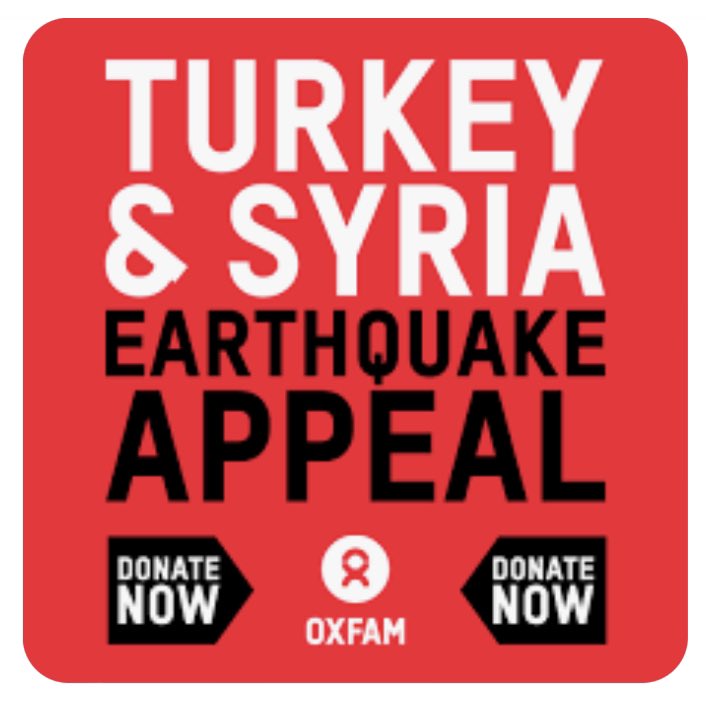 £1519.67 raised for Turkey and Syria through a ‘mufti’ day. Thanks to all who donated!