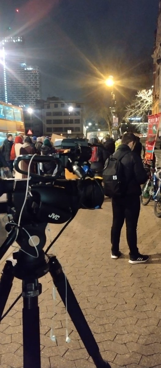 Croydoners protest the 15% council tax rise, tune in to watch the report tomorrow.