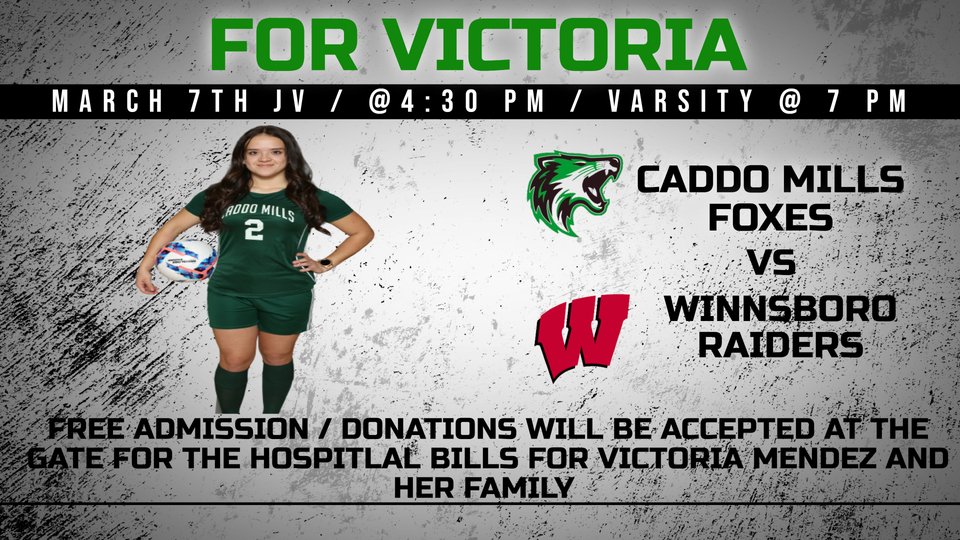 Please share with your family and friends! Let's rally and show our support for our Lady Fox! <a href="/FoxUnleash/">Caddo Mills Fox Athletics</a> <a href="/CaddoClub/">Caddo Mills Athletic Booster Club</a> <a href="/ChadKinney6/">Chad</a> <a href="/cmfoxbaseball/">Caddo Mills Baseball</a>