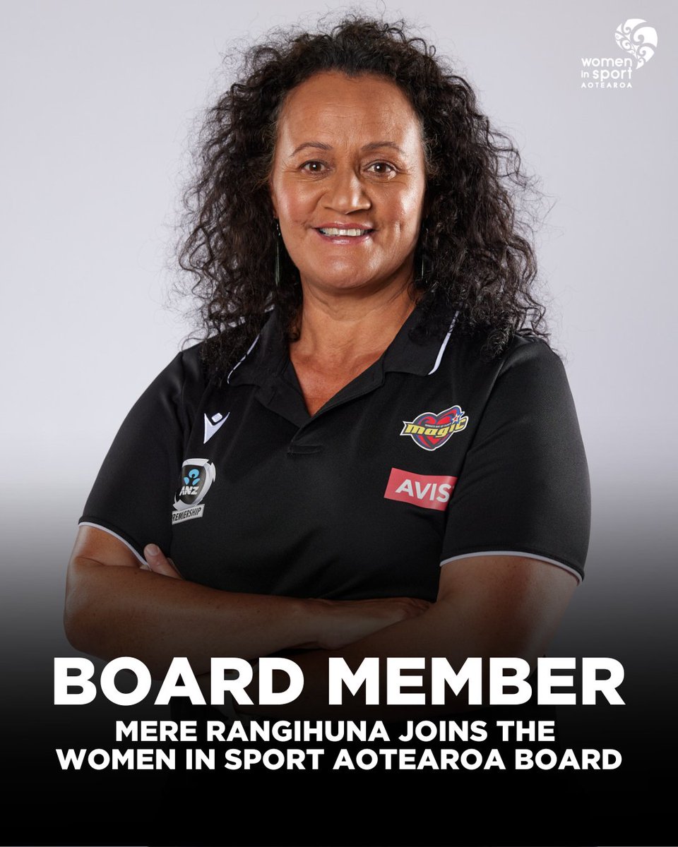 We're excited to welcome Mere Rangihuna to the WISPA Board! With her exp in sports governance, leadership, & management, she's committed to enhancing the mana of others & furthering advocacy for indigenous women & girls. 👉 Read more: womeninsport.org.nz/women-in-sport…
