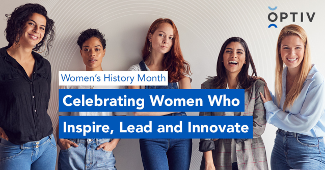 dfontanaa's tweet photo. Let’s celebrate the achievements of women and recognize their impact on shaping America, while continuing to promote a more inclusive society. It takes all of us. #WomensHistoryMonth #OneOptiv https://t.co/6ZiFVRXHKL