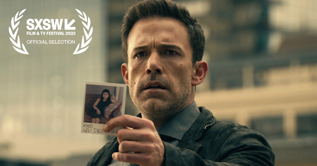 sxsw's tweet photo. A detective becomes entangled in a mystery involving his missing daughter and a secret government program while investigating a string of reality-bending crimes. 🔍👣 Catch Hypnotic, a @Rodriguez work-in-progress, at the 2023 #SXSW Film &amp; TV Festival. https://t.co/zH6QlS3q41 https://t.co/jpthdzeG9o