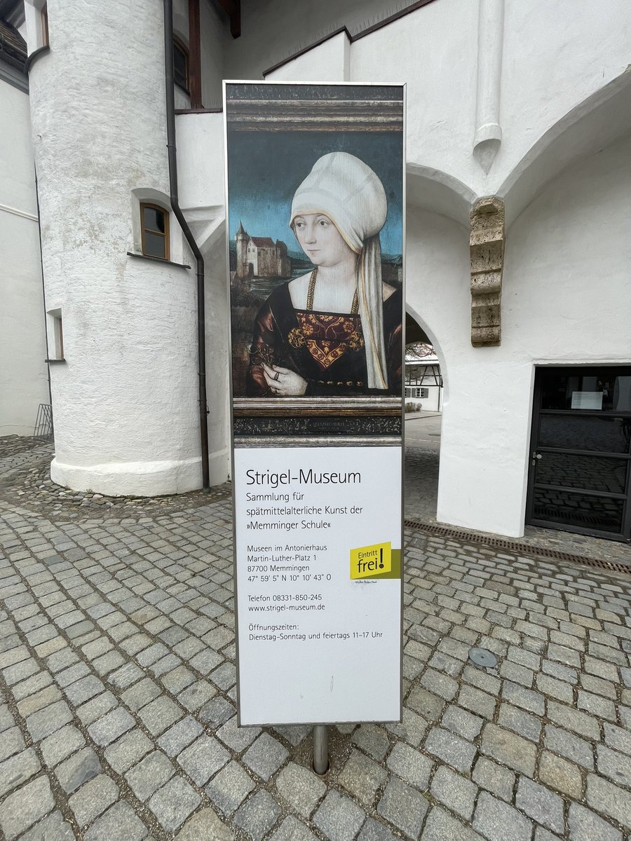 Zum Aufwärmen bei den eisigen Temperaturen, während des Straßenwahlkampfs einen kurzen Abstecher ins Museum gemacht. Kann ich nur empfehlen. Schaut gerne mal rein. #NURzusaMMen #memmingen #kunstundkultur