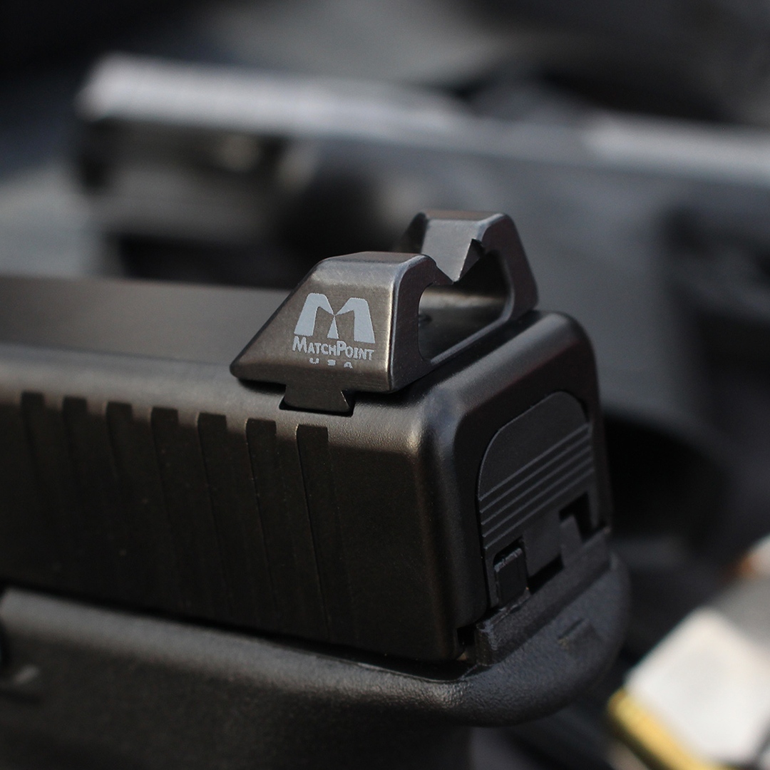 MatchPointUSA's tweet photo. Precision like never before. Pick up an Edgematch Iron sight for your Glock and See the Target today. 

https://t.co/8maxSyEvbo https://t.co/dtM2f0YeNe