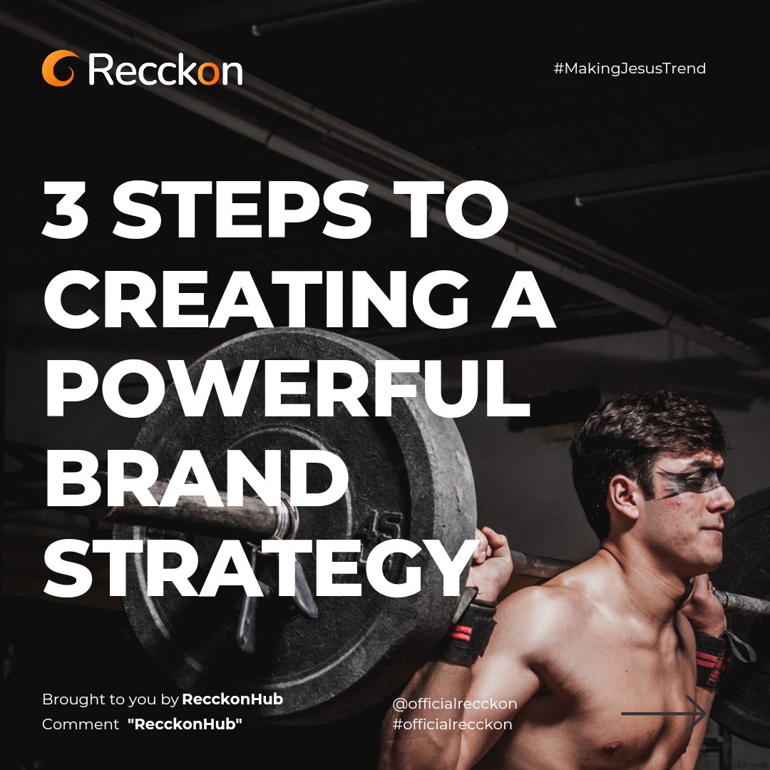Recckon_'s tweet photo. (A Thread)
Here are the 3 process to creating a powerful Brand Strategy

Get a FREE consultation for your business Brand Strategy.🎯🎯
Comment RecckonHub

#labourpartynigeria #business #branding https://t.co/6kZqfA9h43