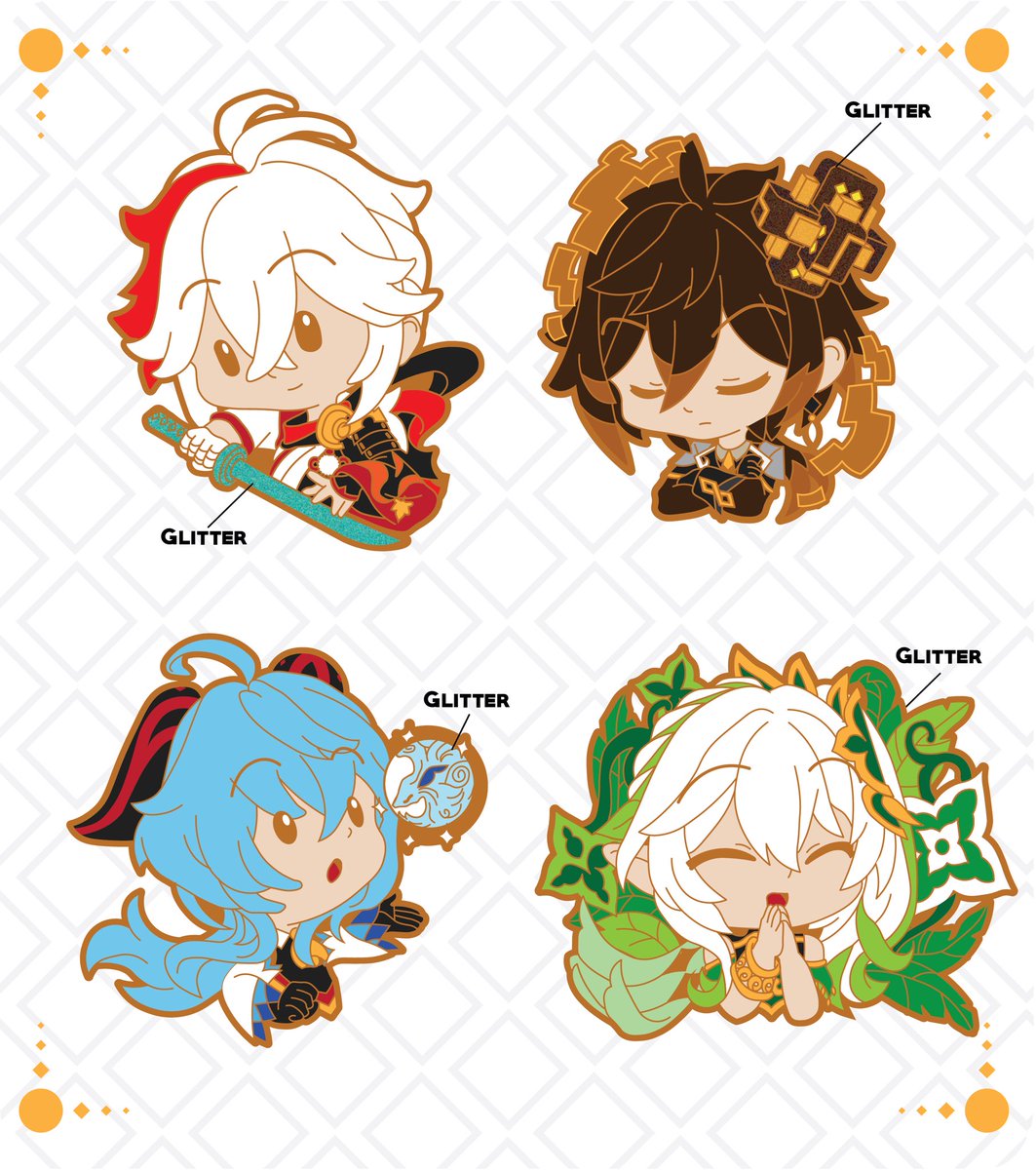 risingmo0n's tweet photo. ❤️ RT’s Appreciated ❤️

The Genshin Burst Enamel Pin Collection is now 🔴LIVE!! I hope you find the designs to your liking and think about supporting it!!

Link ⬇️ https://t.co/AKe2ot1Zkn