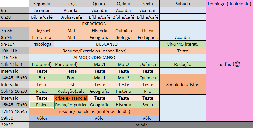 bia_campbelll's tweet image. CRONOGRAMA QUE USEI PRA PASSAR EM MEDICINA NO ENEM ESTUDANDO EM CASA!

gente, segui esse cronograma durante 2021 e consegui a minha tão sonhada aprovação em medicina, espero q possa ajudarr 

(leiam a thread)