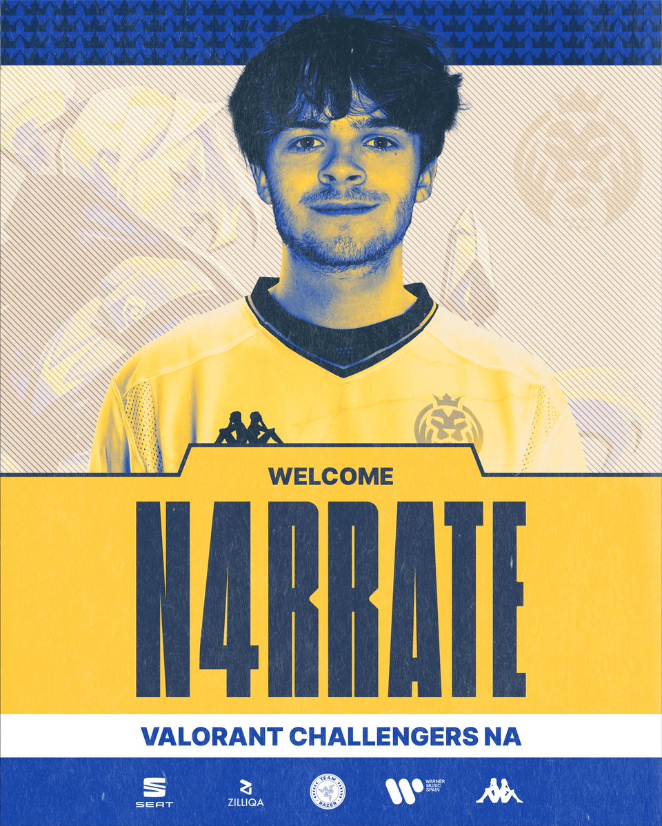 We would like to announce <a href="/N4RRATE/">SEN N4RRATE</a> joining the MAD Lions Valorant starting roster! Give him a warm welcome! 

#ChallengersNA