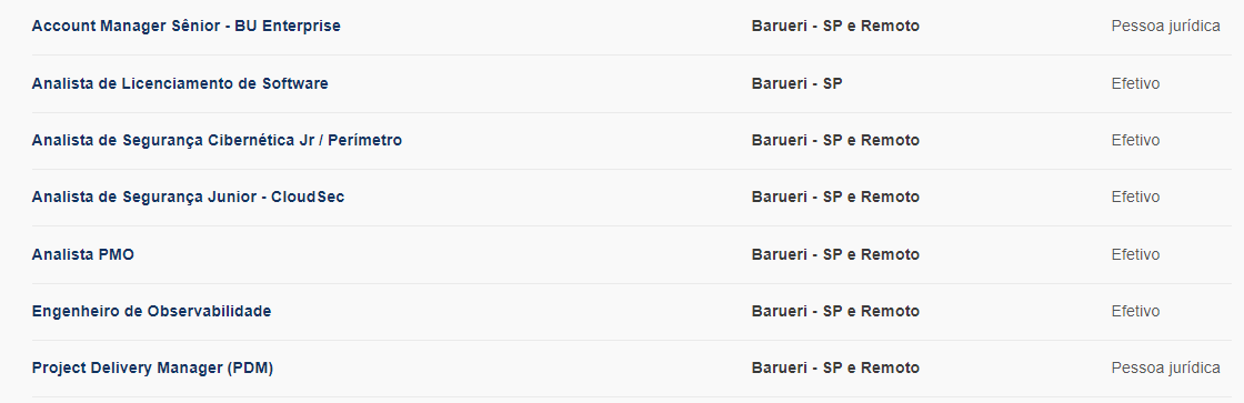 marcelezacom's tweet image. A firma tá com essas oportunidades ae rapaziada. Alguem? Manda pv ok? Braço
@badtux_ @gomex @LeoCDamascena @willepronto @waltenne @vagastibr @vagasprajr #bolhatec