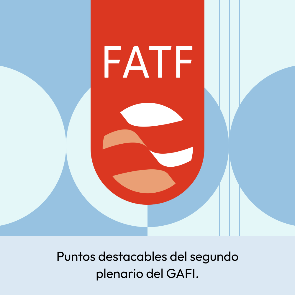 CONOCE LOS DETALLES DEL SEGUNDO PLENARIO DEL GAFI⚡

Organismos internacionales se juntaron para impulsar mejoras de transparencia y #protección de los usuarios del sistema financiero #digital.

¿A qué le estarán haciendo foco? Entérate acá: bit.ly/3YcQGKb