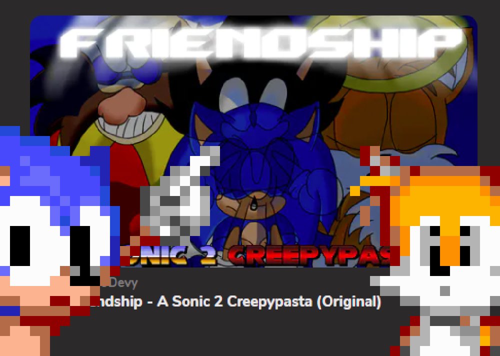 Friendship - A Sonic 2 Creepypasta (Original) by NotSoDevy - Game Jolt