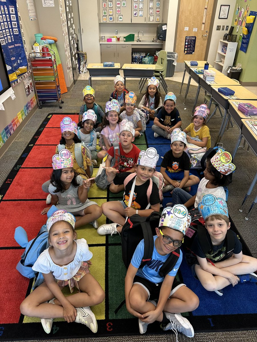 LpeFirsties's tweet photo. Hip! Hip! Hooray! Today is the 120th Day of School! https://t.co/PUyocsxrtr