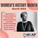 Image for the Tweet beginning: Happy Women's History Month! 