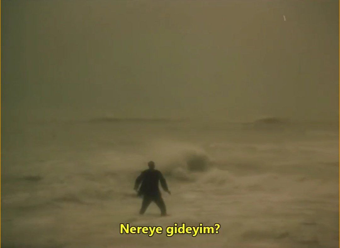 "Tanrım, benim, insan! Nereye gideyim?"

Posetitel Muzeya, Konstantin Lopushansky (1989)