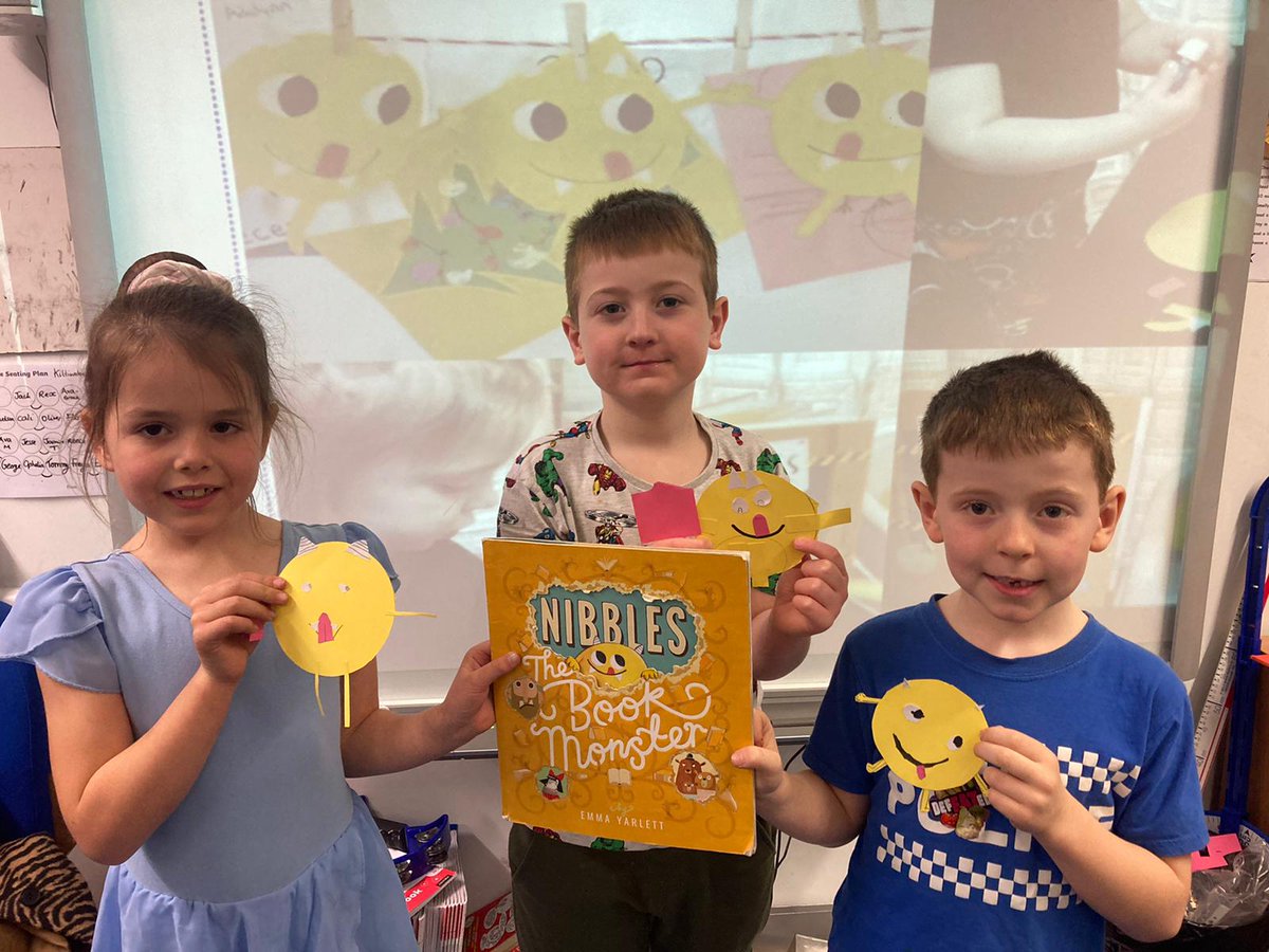 NHATSeaside's tweet photo. World Book Day
Year 2
Kittiwake Class - Get Creative with Emma Yarlett's books for the day! #EmmaYarlett #Nibbles, #DragonPost https://t.co/NhYHIsSRa6