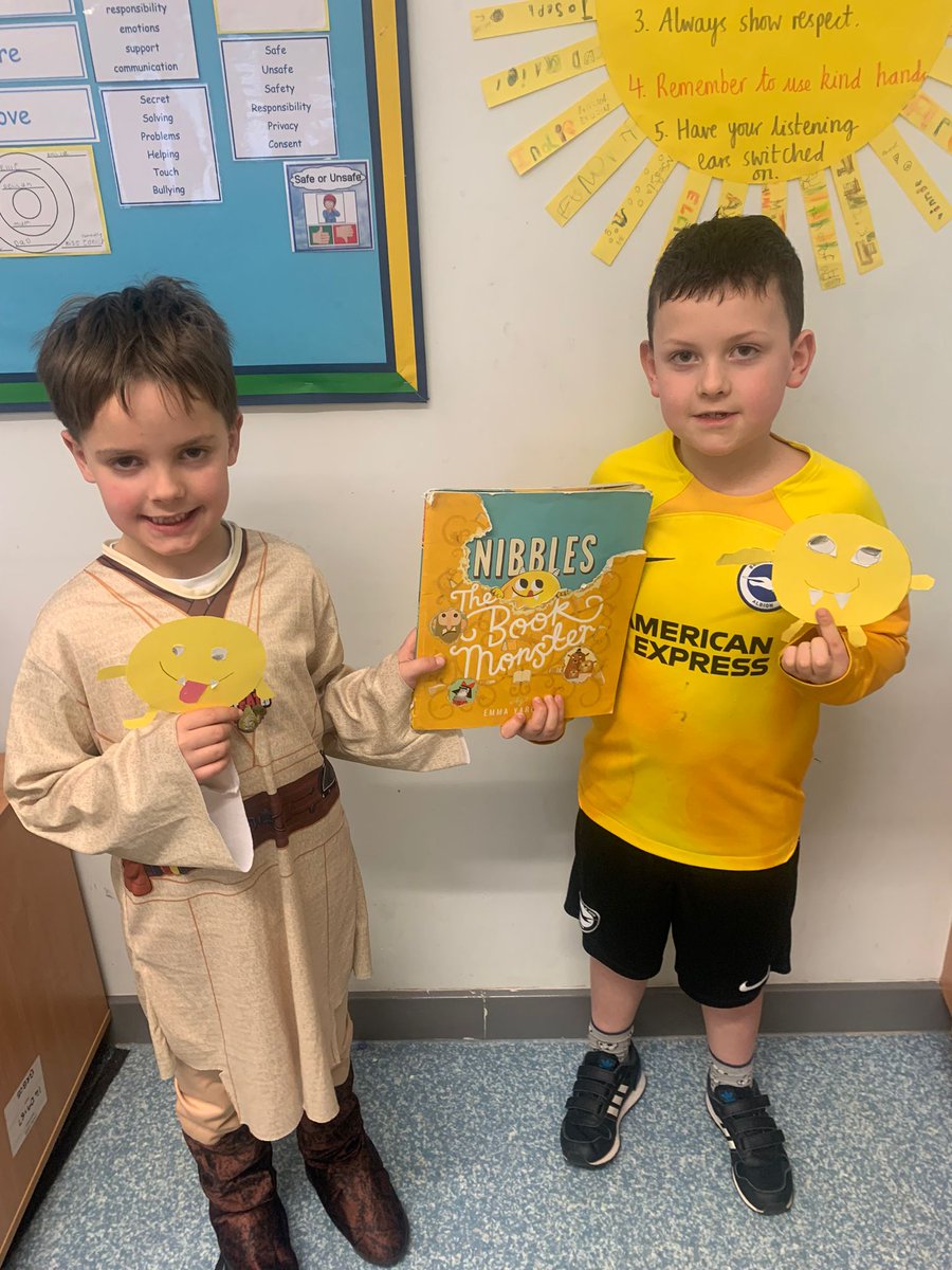NHATSeaside's tweet photo. World Book Day
Year 2
Razorbill Class were inspired by Emma Yarlett's books today, which made them go creative! #EmmaYarlett #Nibbles, #DragonPost https://t.co/MgIIcrzA9P