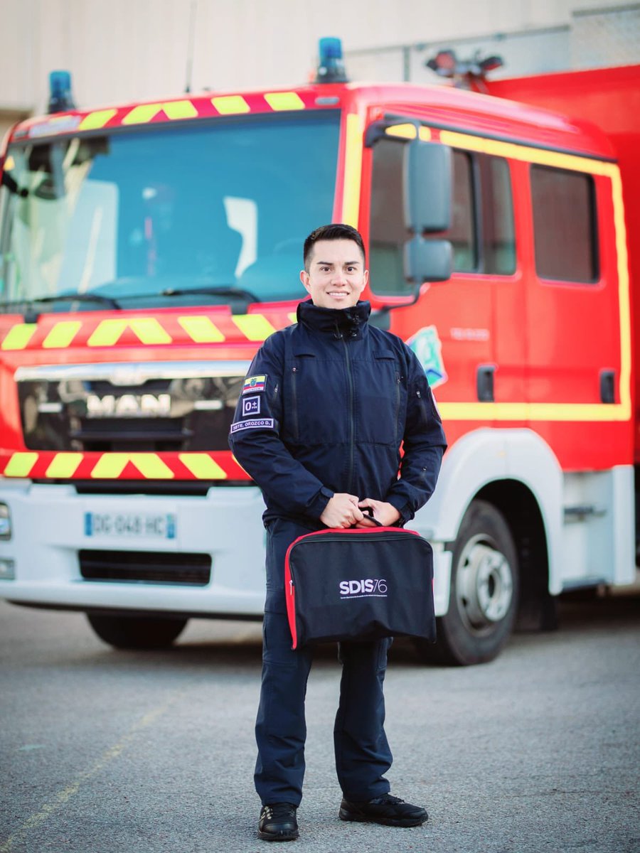 phsallenave's tweet photo. La @CoopSecuDefense 🇫🇷🇪🇨 avec le @Sdis76  et @BomberosQuito 
Le LTN Danny en immersion et #formation RCH2 pendant 3 semaines 
Sa maîtrise du #Francais lui permet de suivre un stage technique 
Toujours prêt pour faciliter des échanges @SecCivileFrance @ENSOSP https://t.co/c5A4RmLdJa