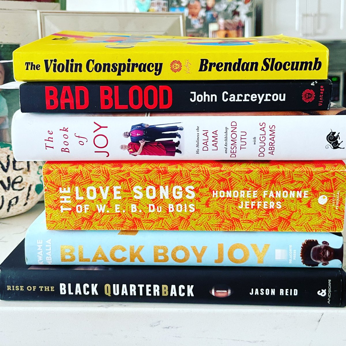 OneSquid's tweet photo. Current #reading list for March. Need #recommendations for April. https://t.co/ehRvl0gffb