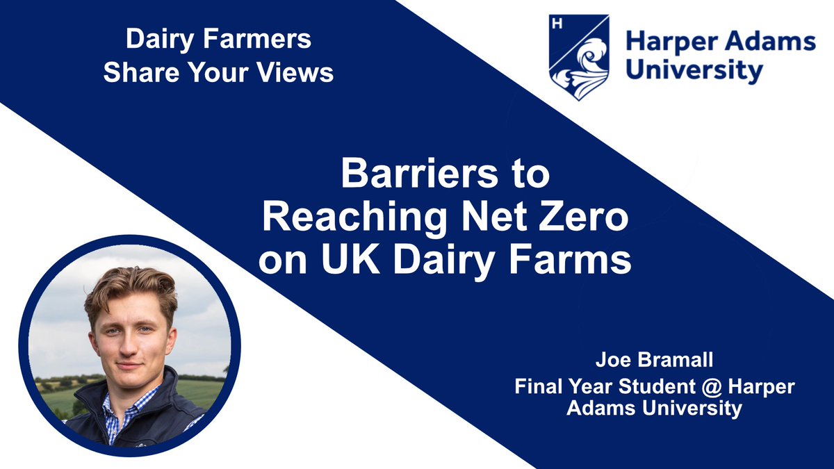 Any dairy🐄 farmers in my #Twittersphere please could you fill out my survey as part of my final year dissertation📝 : harper-adams.onlinesurveys.ac.uk/uk-dairy-farm-… For anyone not #TeamDairy a share would be much appreciated 🚜😎