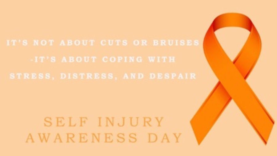 It’s #SelfInjuryAwarenessDay a day where we judge less and understand more. I first self harmed aged 8, as a means of coping. This coping mechanism followed me right through into adulthood. Whenever something got too over bearing, I’d self harm. 1/5