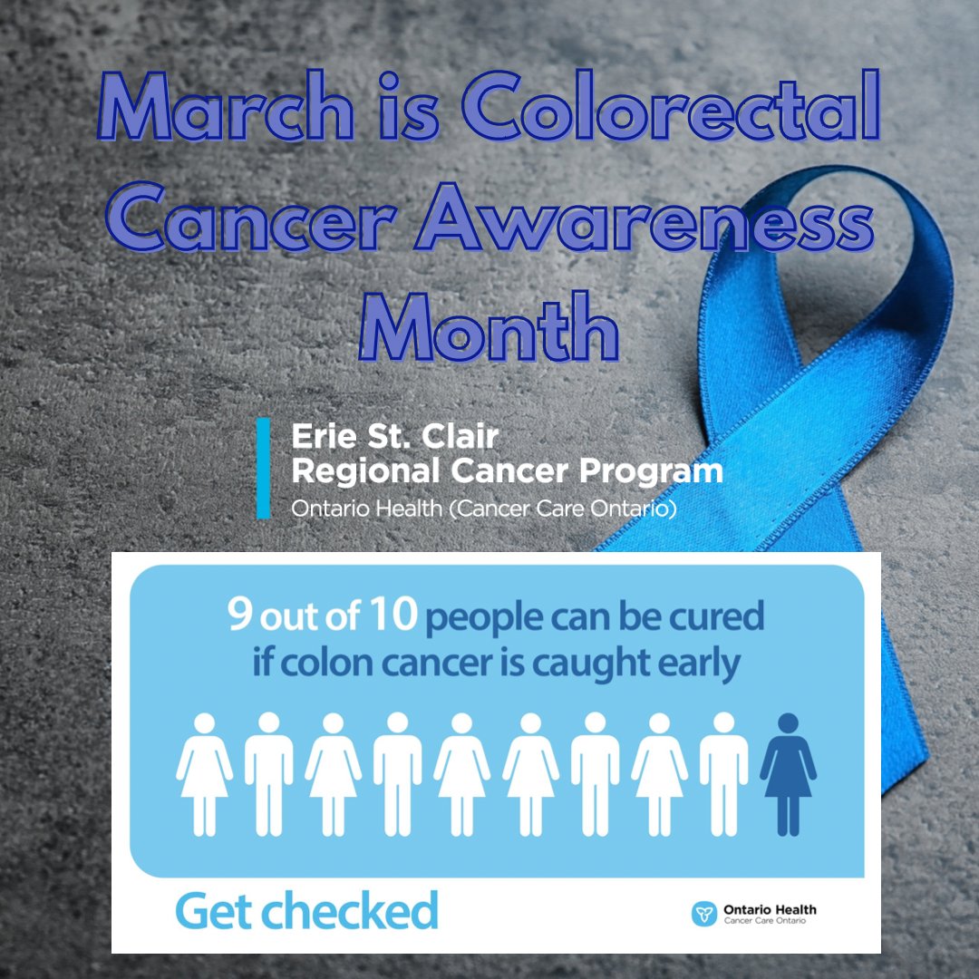 March is Colorectal Cancer Awareness Month. 

This Friday, March 3rd, dress in blue to show your support and spread awareness. 💙

Regular screening is the key to catching colorectal cancer early.