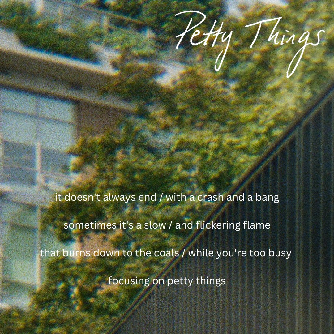 Petty Things. Mar 03. 
fanlink.to/pettythings