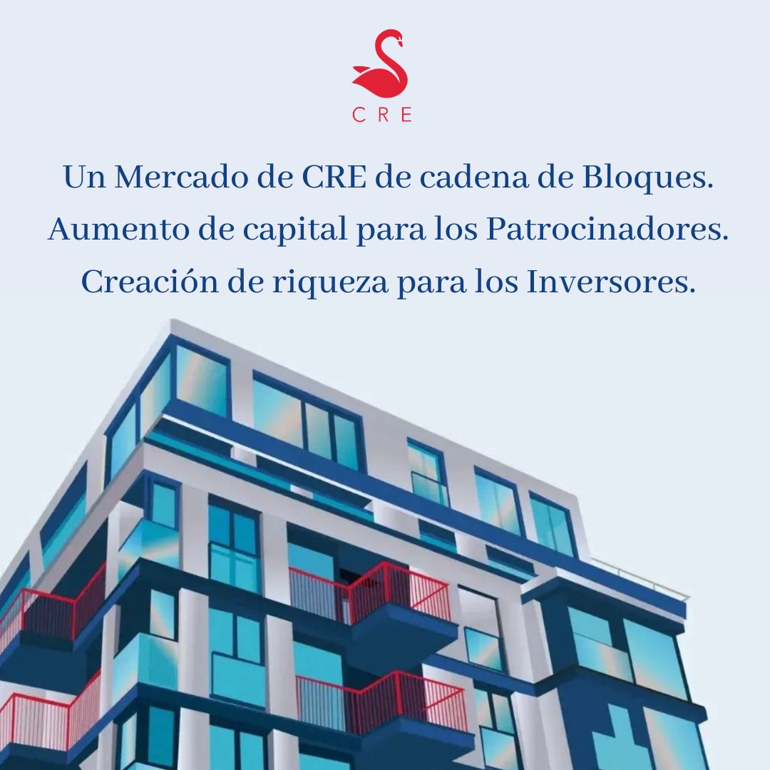 RedSwanEspanol's tweet photo. Usando tecnología #blockchain,
@RedSwanCRE
Los miembros del mercado tienen acceso instantáneo para ver nuestras propiedades y pueden iniciar el proceso de inversión en acciones de bienes raíces #tokenizadas. https://t.co/zg9tysUhiL
