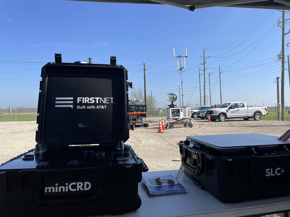 Mike Huynh (@mikehhuynh) on Twitter photo Supported one of our customers in their emergency response drill & table top exercise to show how <a href="/FirstNet/">FirstNet, Built with AT&T</a> keeps their critical personnel connected with our FirstNet CRD & miniCRD. Thanks to Rescue 42 for their onsite support #FirstNet #criticalinfrastructure #emergencyresponse Supported one of our customers in their emergency response drill & table top exercise to show how <a href="/FirstNet/">FirstNet, Built with AT&T</a> keeps their critical personnel connected with our FirstNet CRD & miniCRD. Thanks to Rescue 42 for their onsite support #FirstNet #criticalinfrastructure #emergencyresponse