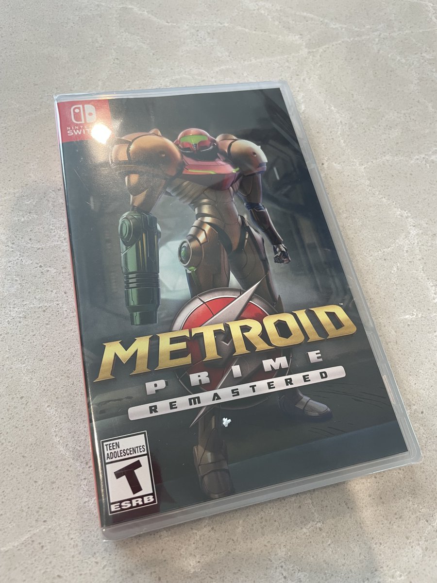 Giveaway time! As promised One sealed copy of Metroid Prime Remastered for the Nintendo Switch could be yours. Just follow me and retweet this and I’ll draw a random winner on March 17. Anywhere in the world, ill cover shipping. Good luck ! #contest #MetroidPrimeRemastered