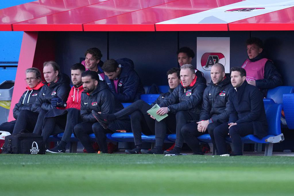 Nickvdvelden23's tweet photo. Genoten van de atmosfeer en de samenwerking met dit team. Op naar de volgende ronde in de youth league, coach @jansierksma #teamprestatie #youthleague 

Barcelona u19 - AZ Alkmaar u19 0 - 3

Op naar de volgende ronde tegen 
Real Madrid https://t.co/c3ZhTmB25f