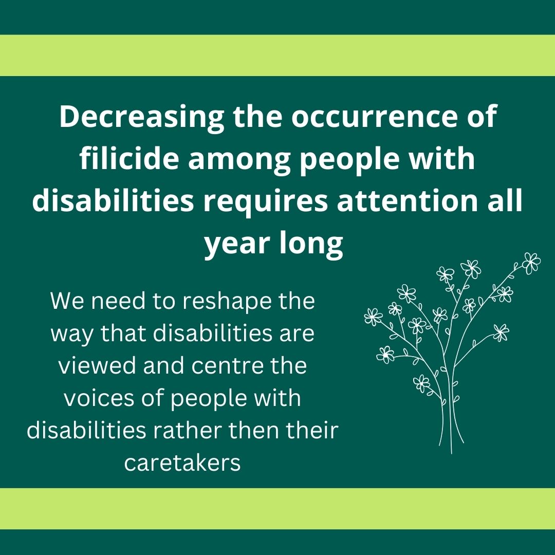 VanIslandHRC's tweet photo. TW: talk about death of people with disabilities

Today is Disability Day of Mourning. We want to take this time to honour and remember the victims of filicide. This includes individuals with disabilities who have been killed by the inaction or action of their household members. https://t.co/3nM7C7ChPS