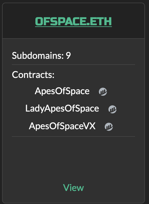 Domainclubx's tweet photo. https://t.co/JVt102tHAt
grab your free subdomain
.clubpuma.eth https://t.co/Vs2NpJIMLL
.ofspace.eth https://t.co/VBDIgMFuml
.clubporsche.eth https://t.co/VgGwy4oBQ3
for NFT holders of following contracts
#suberpuma #apesofspace #porschenft https://t.co/noytsPkBTx