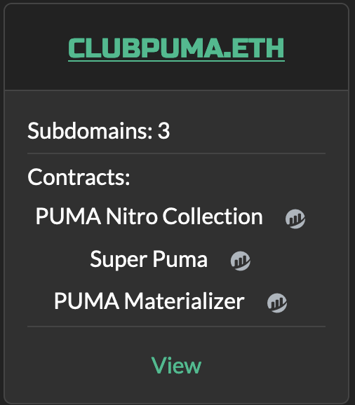 Domainclubx's tweet photo. https://t.co/JVt102tHAt
grab your free subdomain
.clubpuma.eth https://t.co/Vs2NpJIMLL
.ofspace.eth https://t.co/VBDIgMFuml
.clubporsche.eth https://t.co/VgGwy4oBQ3
for NFT holders of following contracts
#suberpuma #apesofspace #porschenft https://t.co/noytsPkBTx