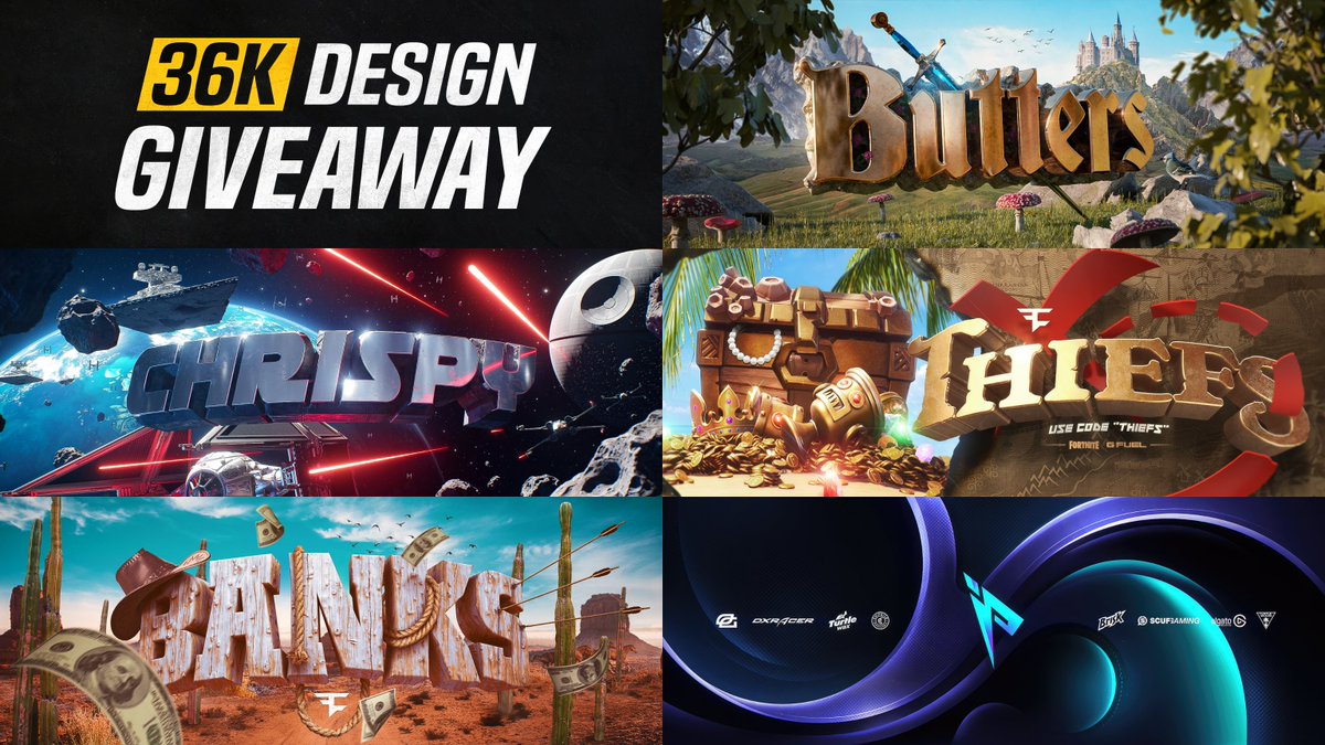 Design Giveaway! 🎨

🏆 Winner receives a custom header, banner &amp; avi

To enter:
⭐ Follow me
⭐ Retweet this tweet
⭐ Tag a friend

Ends in 10 days. Good luck!