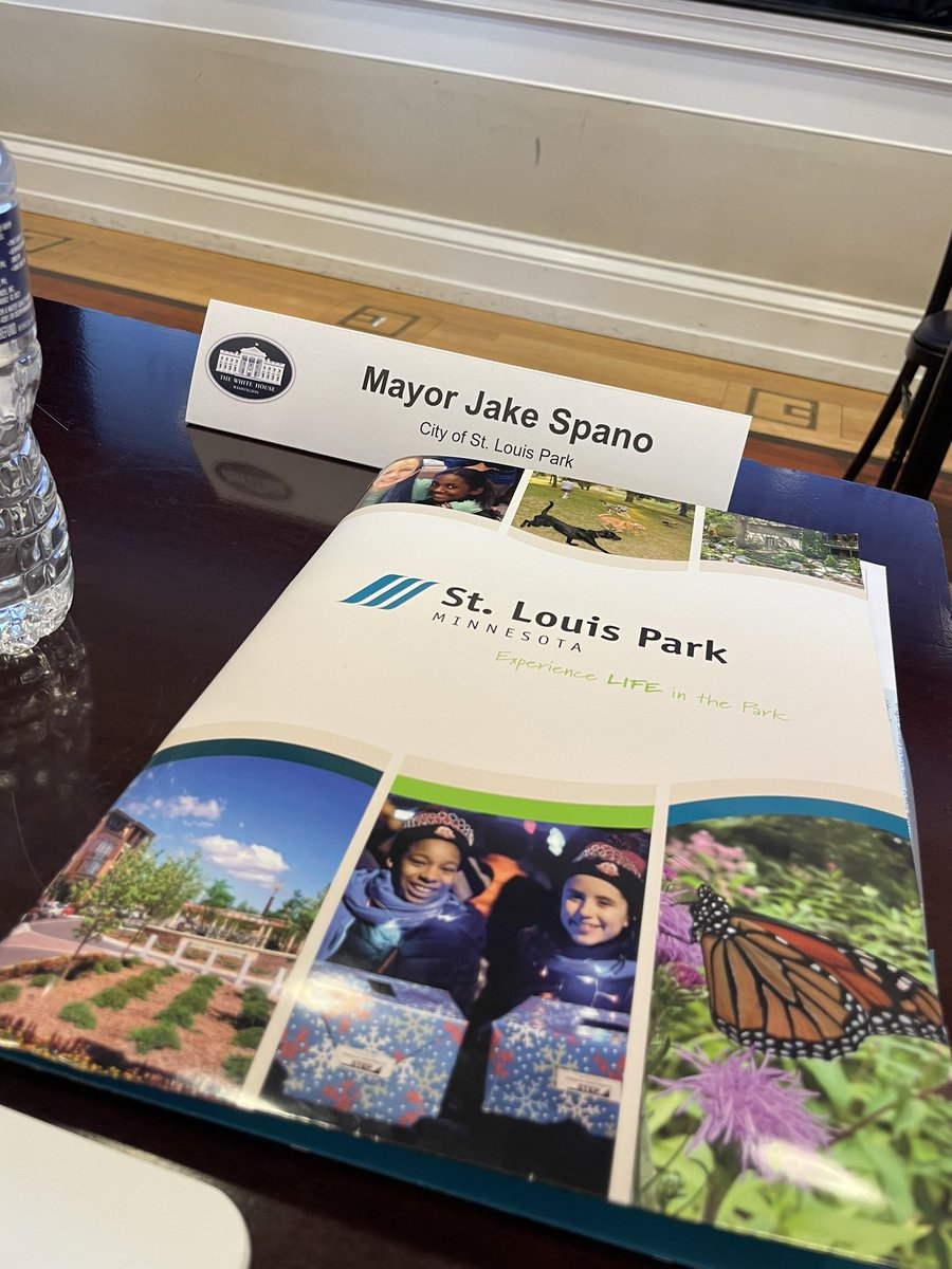 spanojake's tweet photo. Whirlwind day I’m DC w/many MN’s on behalf of my neighbors in @stlouispark! Stealing great ideas for ways to use fed $. Hand delivered a copy of our RAISE grant application for Cedar and Louisiana but they wouldn’t hand me a check on the spot…? 🤷🏻 #saveastamp https://t.co/oFuHcCKZpU