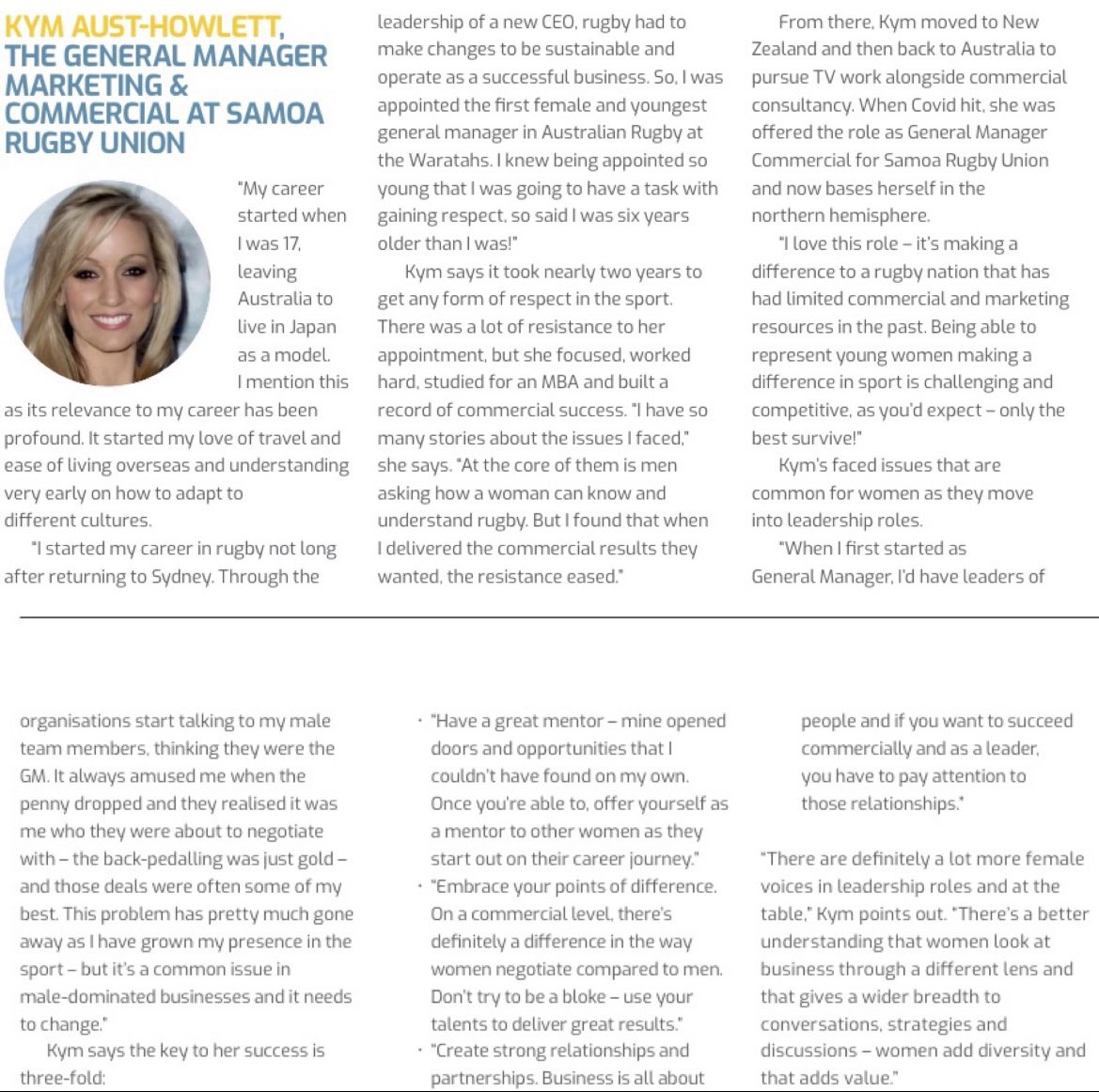 Kym Aust-Howlett tweet media