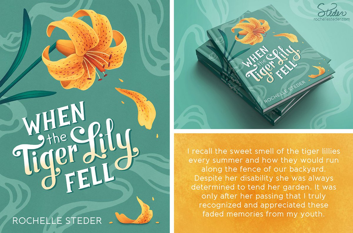 RochelleSteder's tweet photo. A fake book cover design I made for the @makeartthatsells #matsbootcamp February assignment. This was a super fun and challenging project to work on! I always enjoy drawing flowers and the title was great hand lettering practice.
#handlettering #bookcoverdesign #bookcover https://t.co/8IydxoQaNb