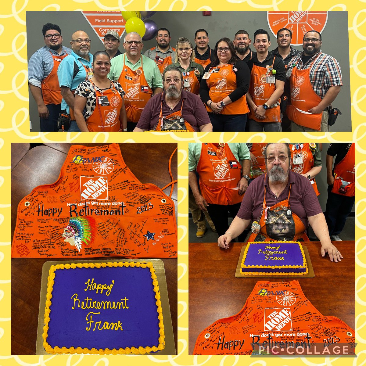 Ysela Gutierrez (@gutierrezysela) on Twitter photo After 21 years, one of our cashiers is hanging up his apron for the last time. Thank you Frank, we wish you the very best! <a href="/SendejoRoy12/">Rogelio Sendejo</a> <a href="/ricksolis2121/">Ricardo Solis (Rick)</a> <a href="/Fred_asj/">Fred Silva</a> <a href="/Cleo45078280/">Cleo</a> <a href="/Jay_De_La_O/">Jay</a> After 21 years, one of our cashiers is hanging up his apron for the last time. Thank you Frank, we wish you the very best! <a href="/SendejoRoy12/">Rogelio Sendejo</a> <a href="/ricksolis2121/">Ricardo Solis (Rick)</a> <a href="/Fred_asj/">Fred Silva</a> <a href="/Cleo45078280/">Cleo</a> <a href="/Jay_De_La_O/">Jay</a>