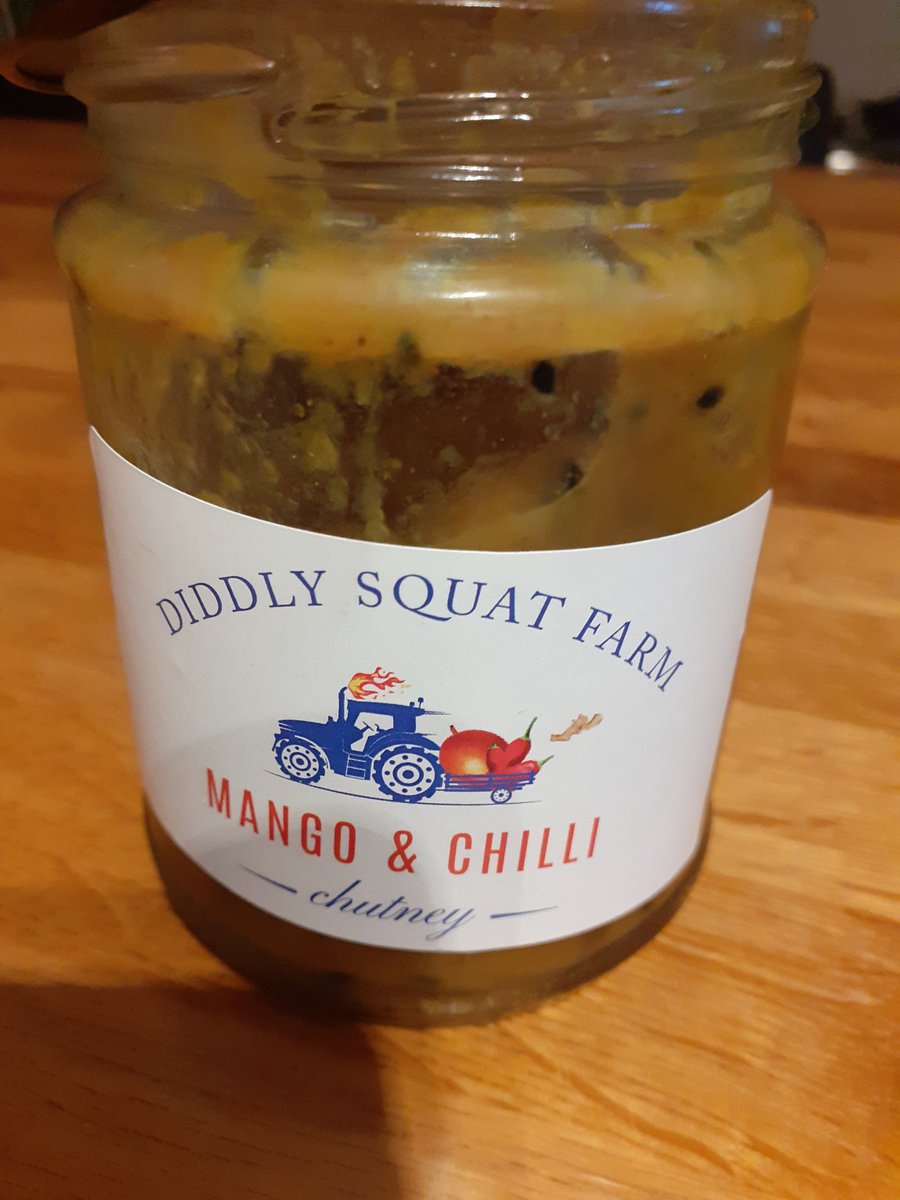 KimmyTee4's tweet photo. Loving the #DiddlySquatFarm chutney.  Will have to go back for  more soon. Also want another cow juice bottle. 
We know #clarksonsfarm is due a season 3, wonder if there will be a season 4, even if not on #AmazonPrime eh, @JeremyClarkson ? 🤔👍 Waiting for @thegrandtour too 😉 https://t.co/O8shD2oEf6
