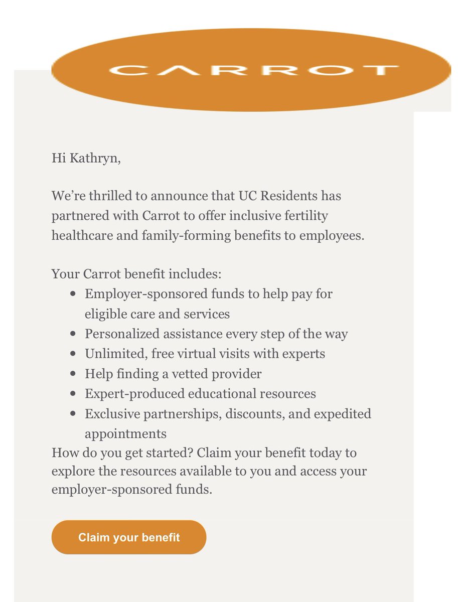 The UC system took a huge step in offering fertility benefits to it’s trainees!! To all the residents/fellows who fought for this and members of GME who helped to make it happen, we are grateful! ❤️ <a href="/UCDavisHealth/">UC Davis Health</a> <a href="/UCDavisSurgery/">UC Davis Surgery</a> <a href="/UCDavisVascular/">UC Davis Vascular</a>