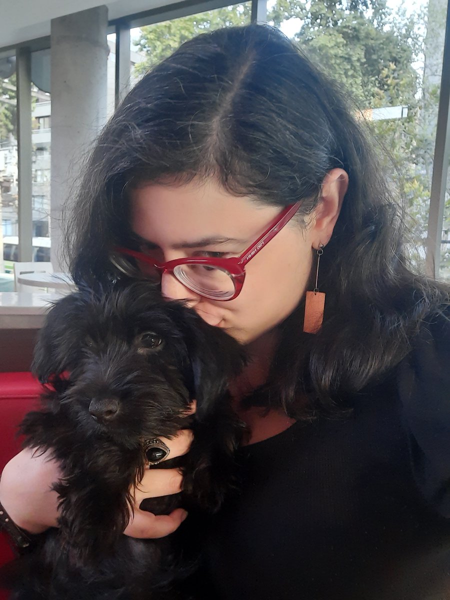 Bitter9k's tweet photo. We are Legión,  we are many ~~ my new little cute baby pup *^* https://t.co/sgAwkVlHBd