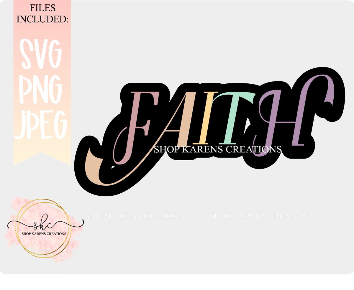 Excited to share this item from my #etsy shop: Faith SVG, Easter files PnG, Easter faith designs, Easter files, Easter clip art, Easter shirt svg, Faith Easter print files, Easter clipart #easter #religious #easterfiles #easterclipart etsy.me/3y498ds