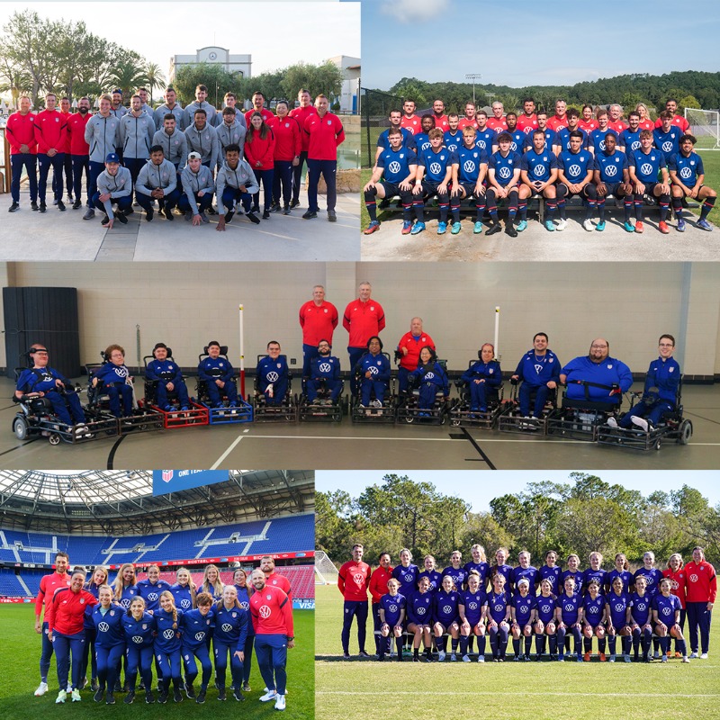 ussoccer_ENT's tweet photo. .@ussoccer’s second annual #ADAPTandTHRIVE Invitational will feature the Federation’s five Disability National Teams training simultaneously from March 1-8 in Chula Vista, Calif.
