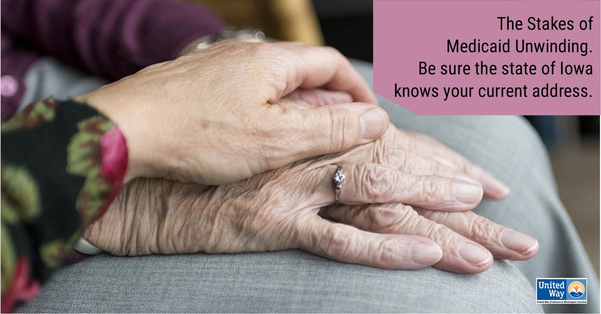 uwayjwc's tweet image. Have #Medicaid coverage? If so, listen up! Renewals may have been on pause due to #COVID19, but they’re making a comeback. Be sure the state of Iowa knows your current address so you receive your renewal letter visit: hhs.iowa.gov/ime/unwind