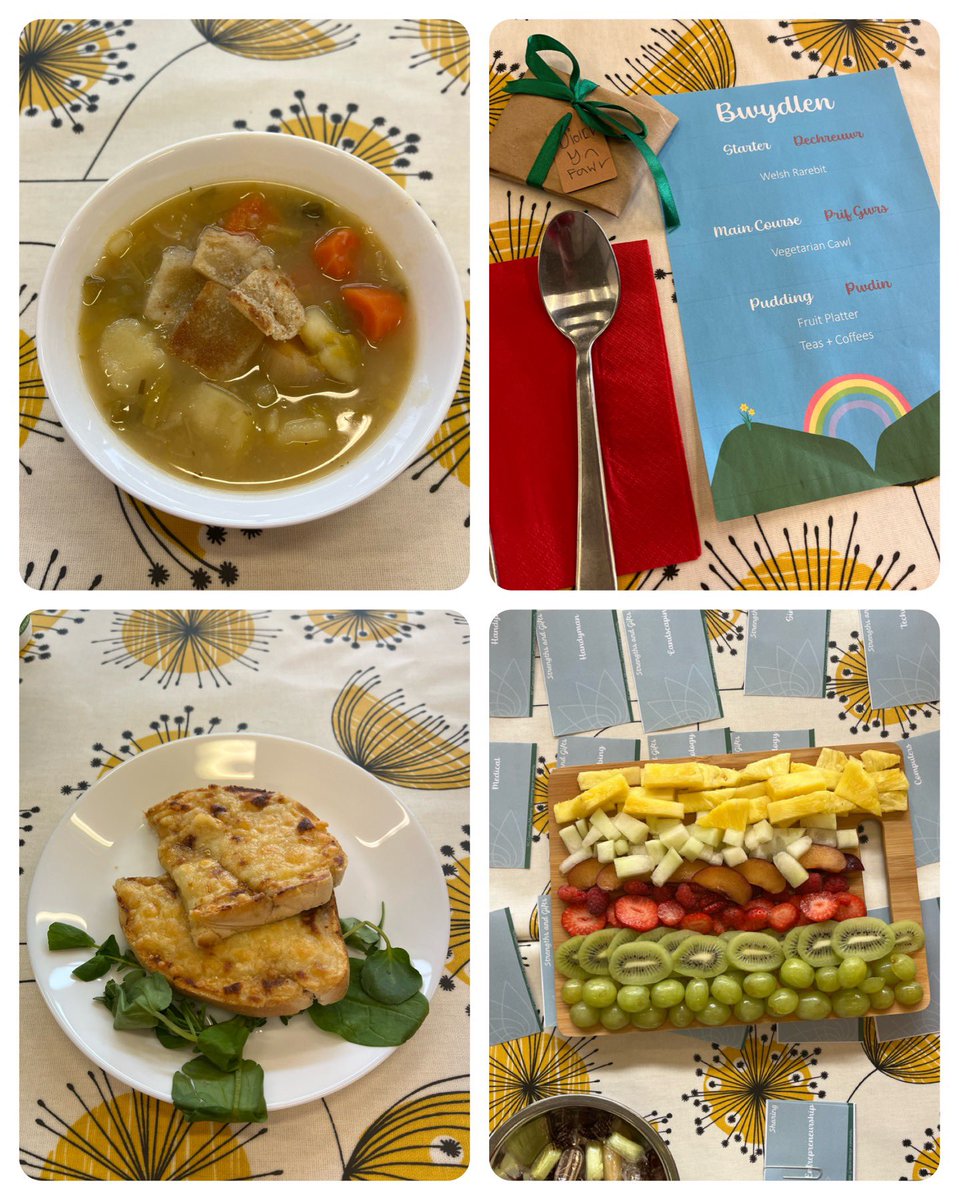 Diolch for a delicious 3 course Welsh meal this St David’s Day lunch, all served by some fabulous year 3 pupils from @CadoxtonPS & @OakSch. Great to meet and share with other community members and groups and discover hidden treasure. Stronger together! 

#DyddGŵylDewi