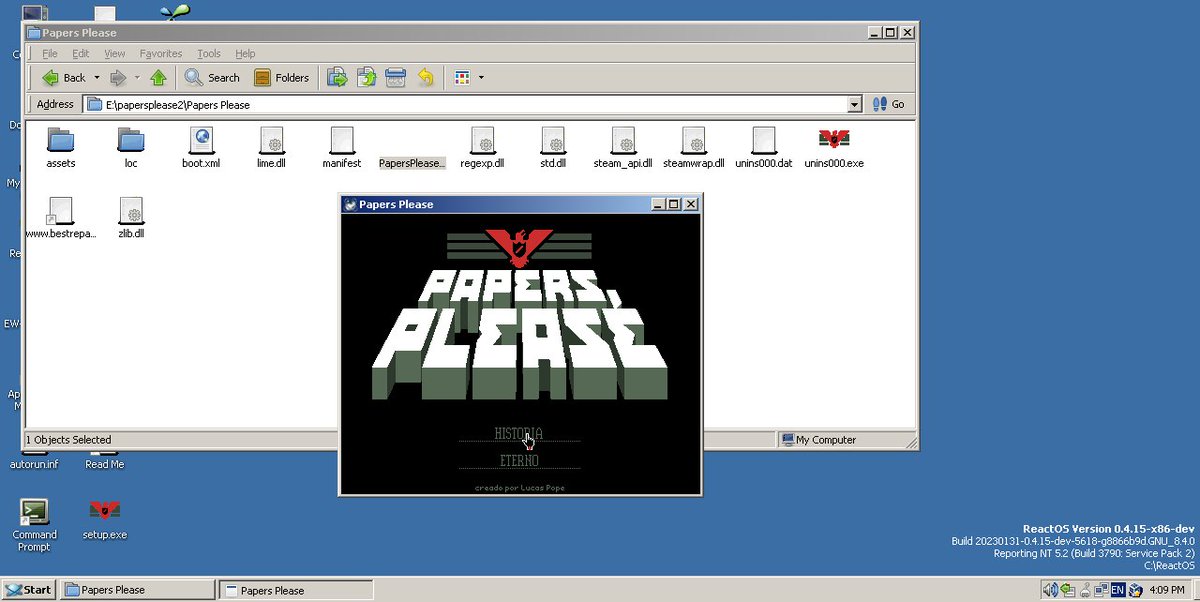 ReactOS tweet media