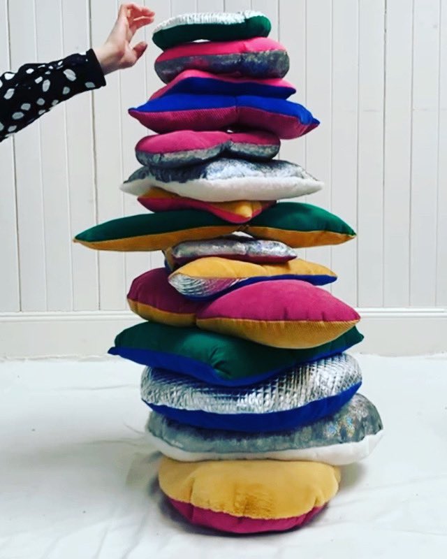 Day 3 at SPILL: balance ✌🏻 #EarlyYearsArt #SensoryArt #MakePlay