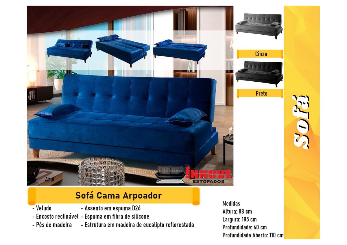 AudaciaMoveis's tweet image. #sofacama
#arpoador #quartopub #Sala #aconchego